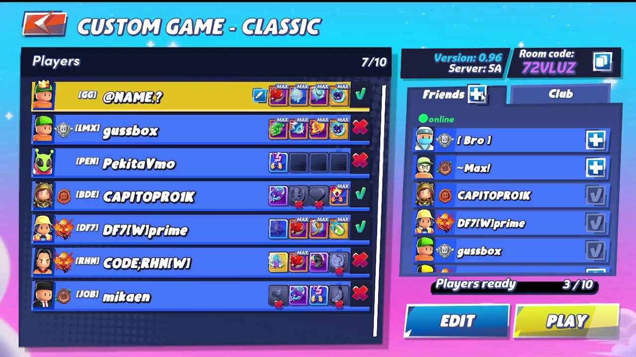 Stumble Guys Live Block Dash
