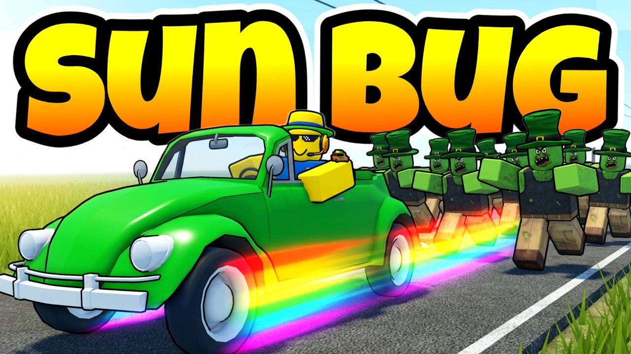 Я открыл машину Sun Bug в пыльной поездке.