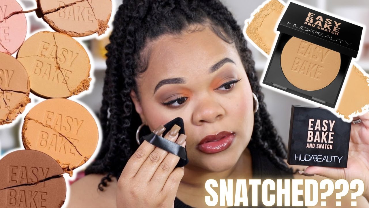 HUDA BEAUTY EASY BAKE AND SNATCH PRESSED SETTING POWDER
