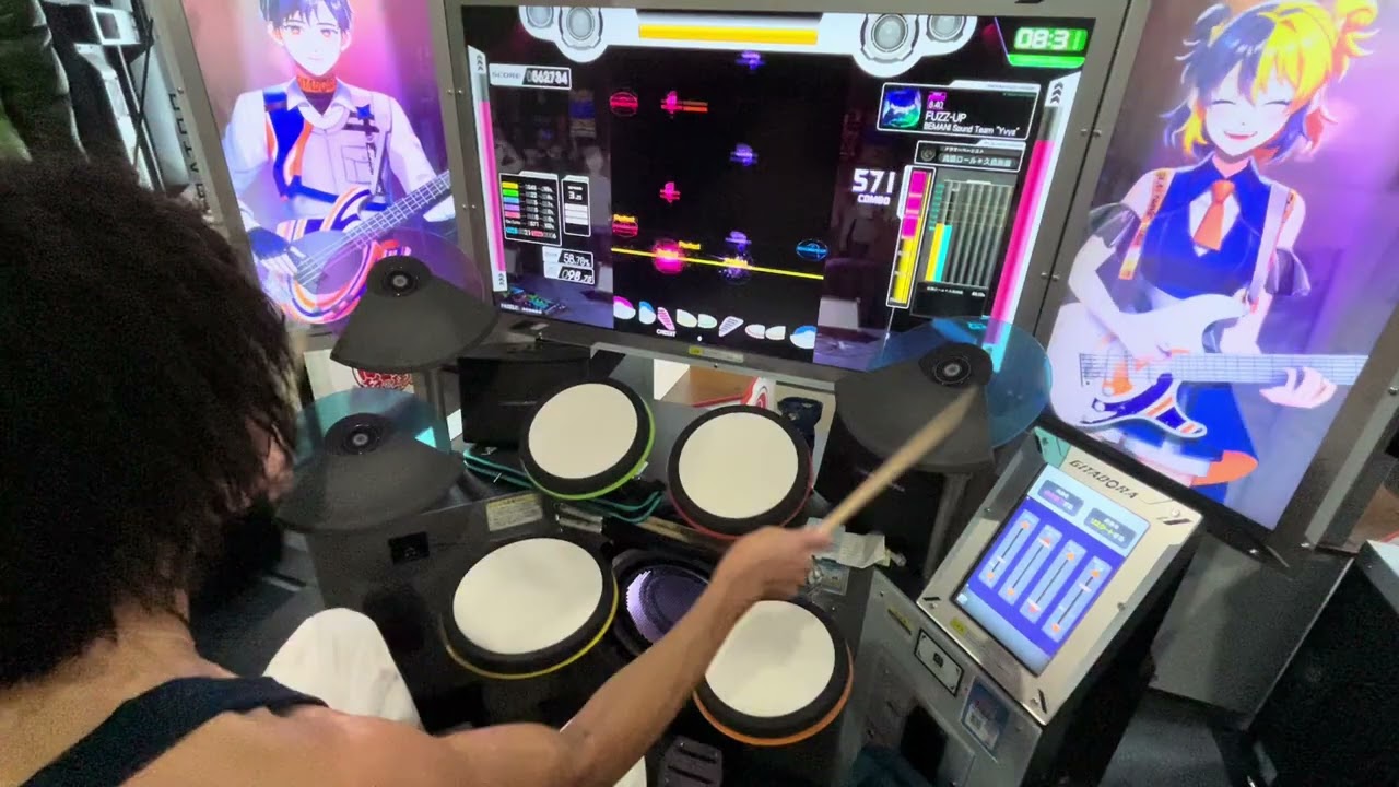【GITADORA】FUZZ-UP[DRUM MASTER]プレイ動画