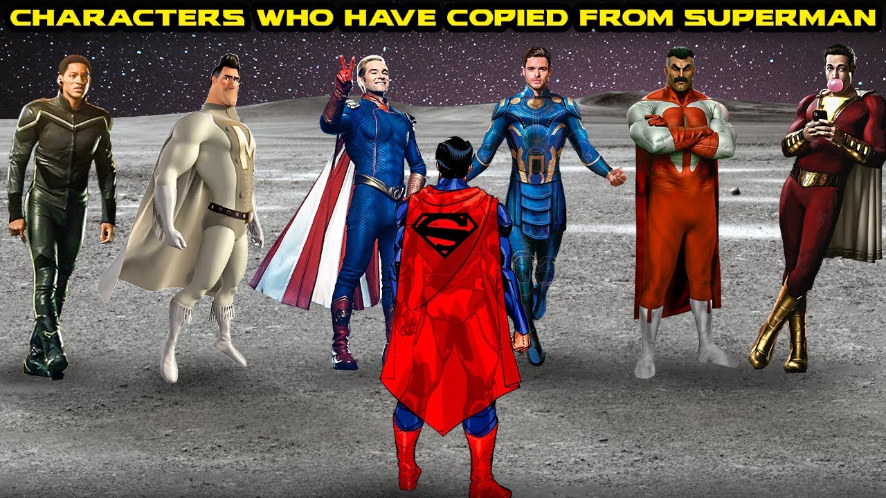 10 Characters who have Copied from Superman