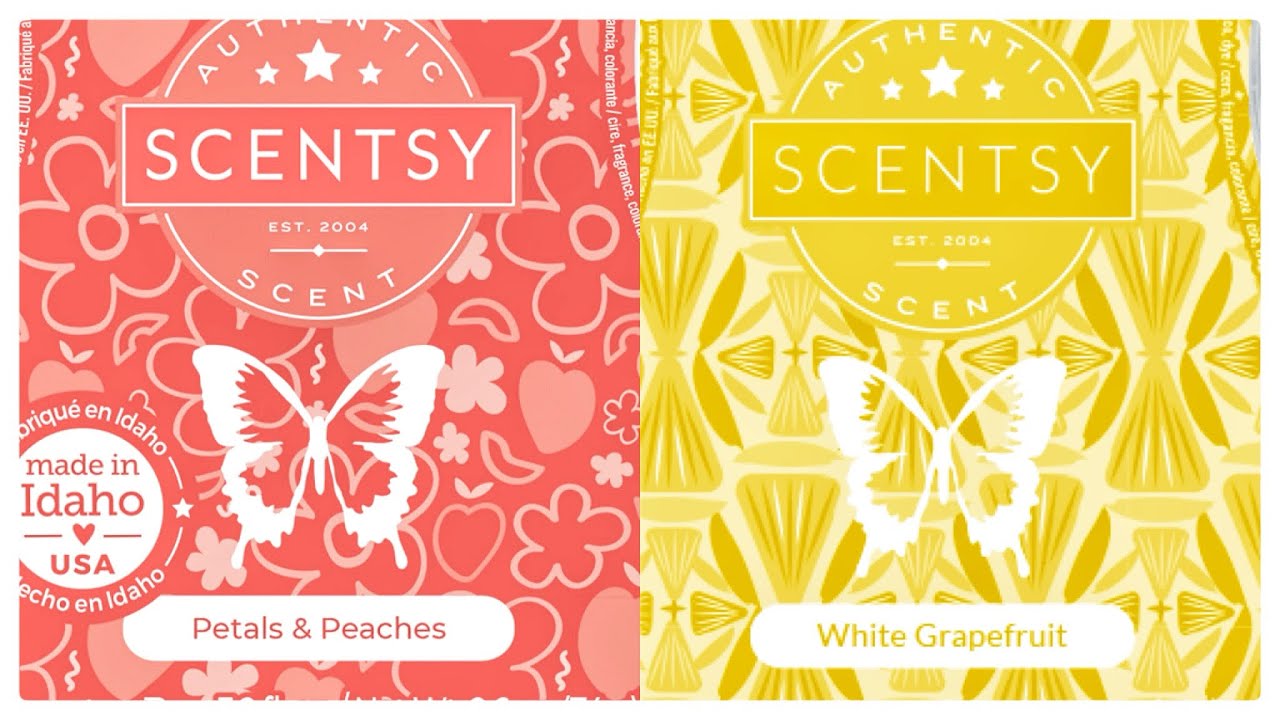 Tester Tuesday Petals & Peaches and White Grapefruit (Scentsy Reviews)