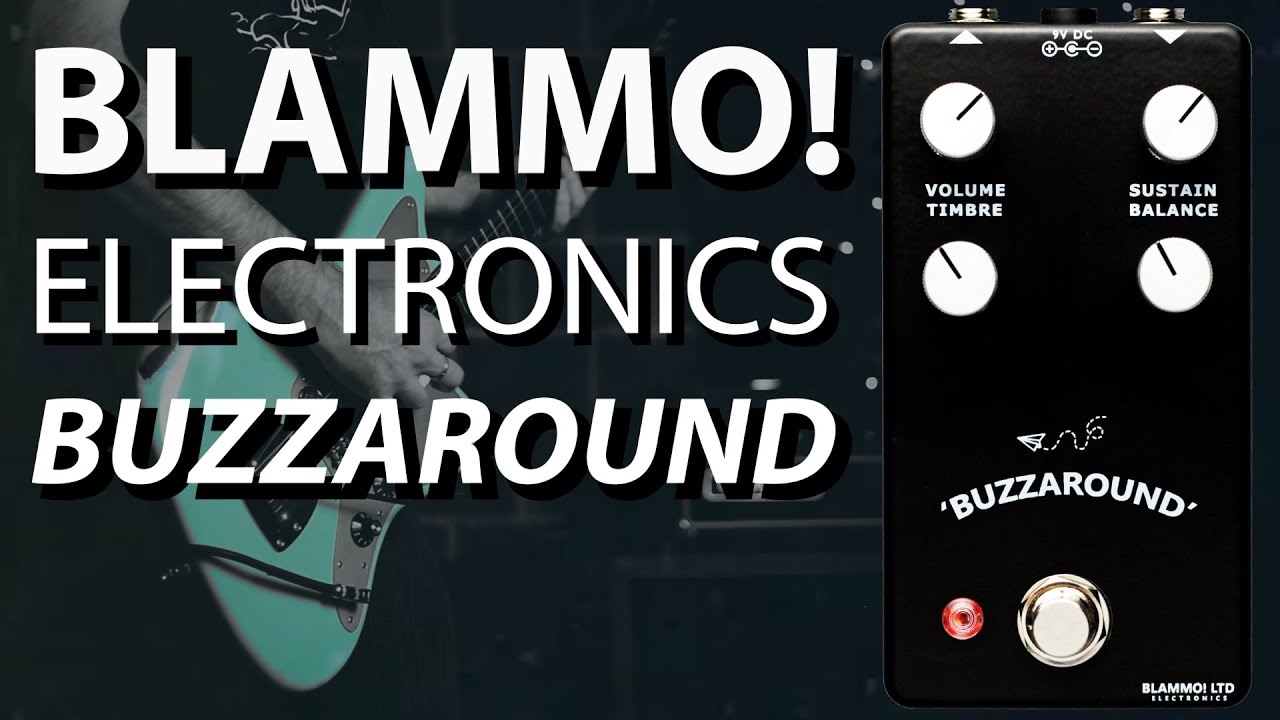 Harsh Tones || BLAMMO! Electronics Buzzaround Fuzz Pedal || Guitar & Bass Demo