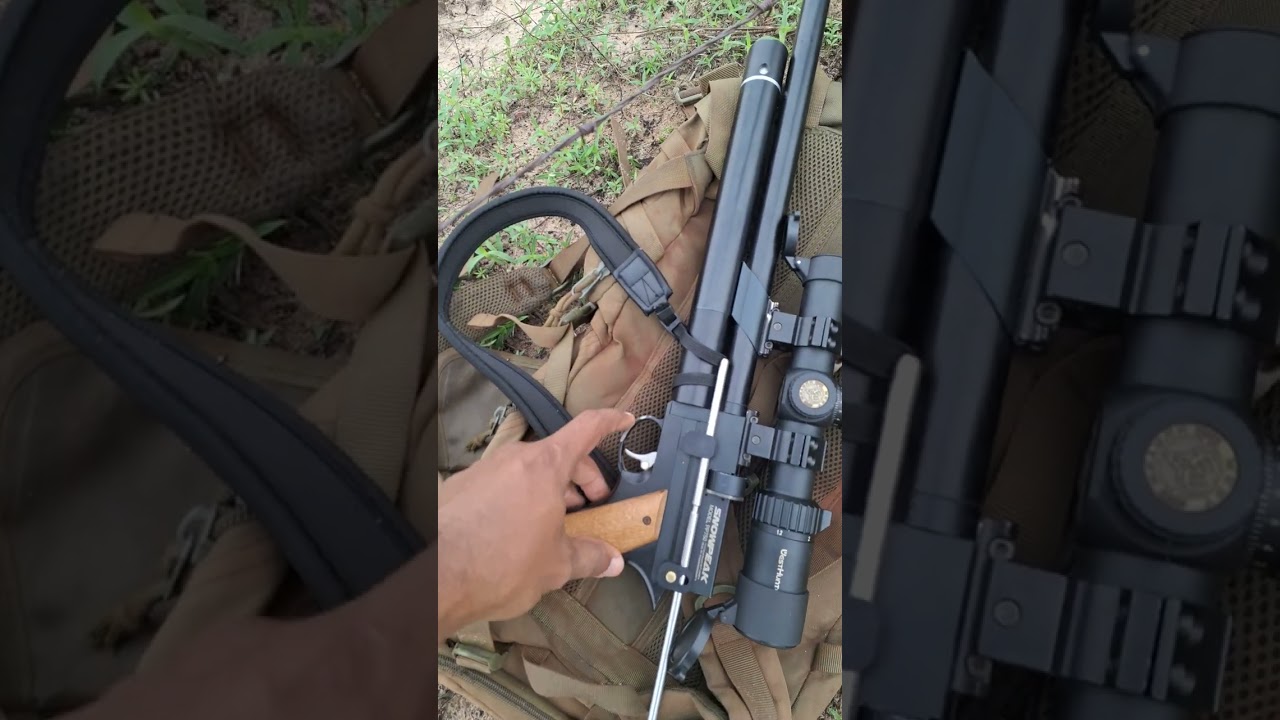 carabina PCP pp750 cal. 4.5 (agrupamento)