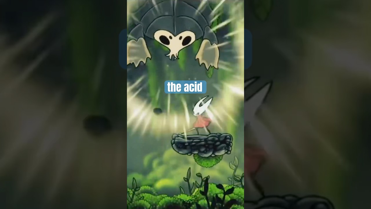 defeat the acid bug boss in hollow knight silk song #hollowknightsilksong #hollowknight #silksong