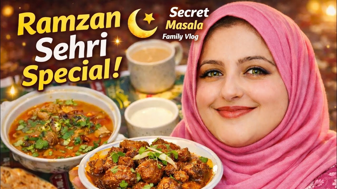👉 Pehli Sehri of Ramzan 🌙 | Family Vlog | Sehri Preparation at Home