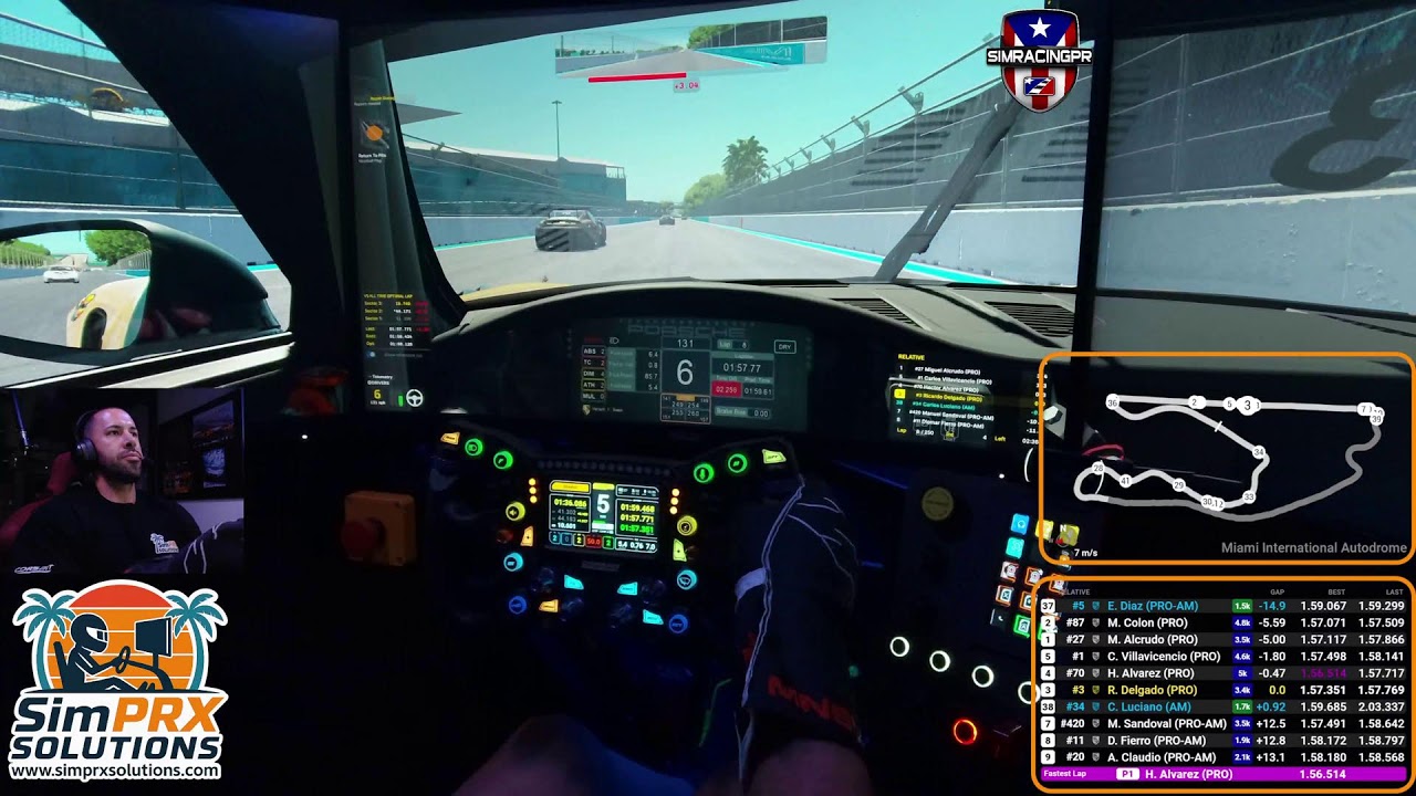 Porsche Cup SimRacingPR Miami / SimPRX Solutions
