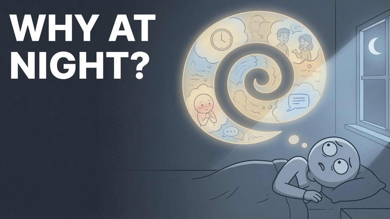 Why Your Brain Won't Let You Sleep at Night (Psychology Explains)