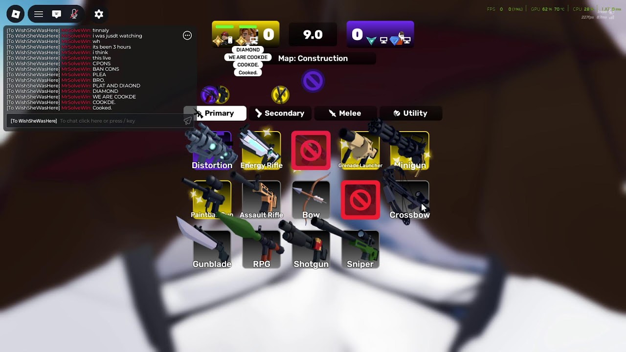 Playing Roblox Rival's RANKED