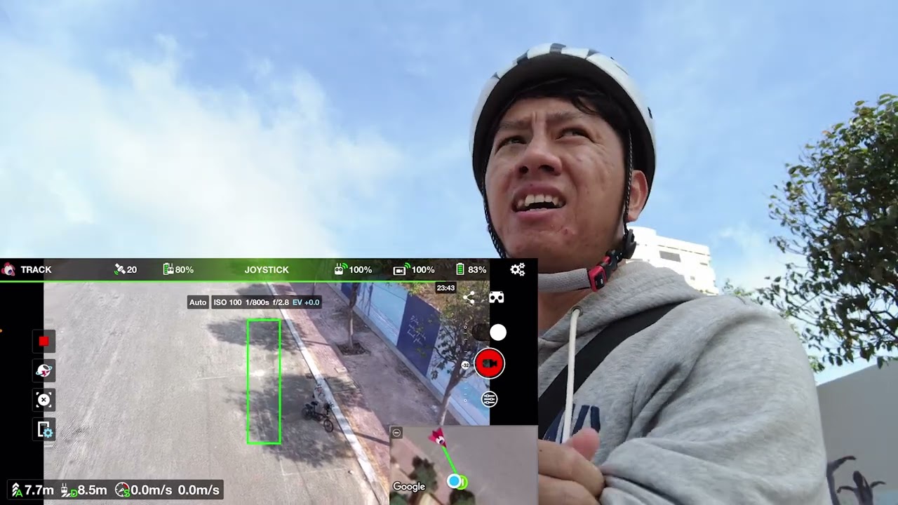 Track Mode, Follow Mode trên Dji Mini 2, Mini SE dùng app Litchi