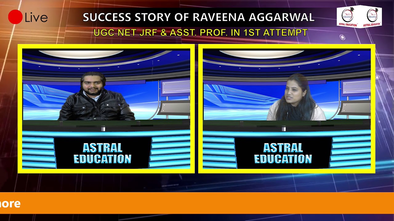 UGC NET Success Story - Raveena Aggarwal