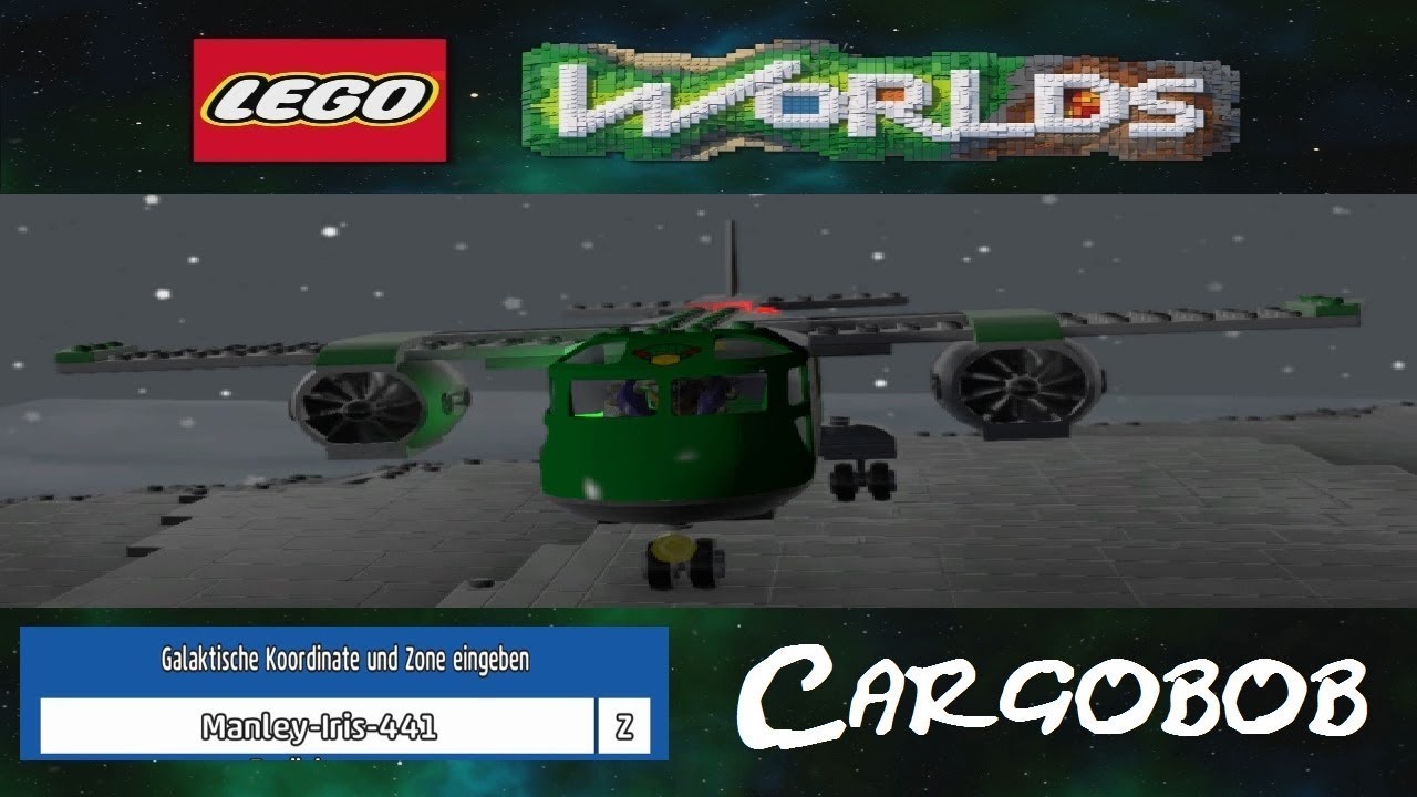Lego Worlds Cargo Bob