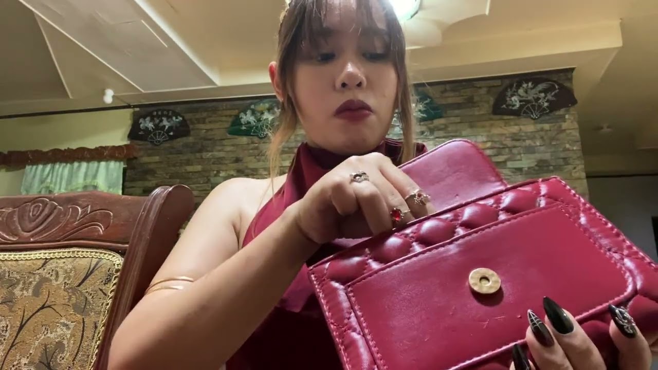 ASMR Opening some accessories from my bags ❤️💋