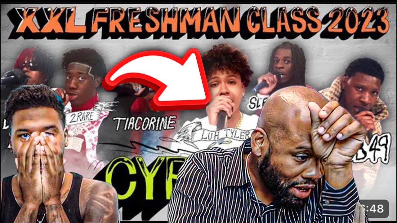 2 RARE WTF IS THIS! 2023 XXL Freshman Cypher With Rob49, Luh Tyler | POPS REACTION!!