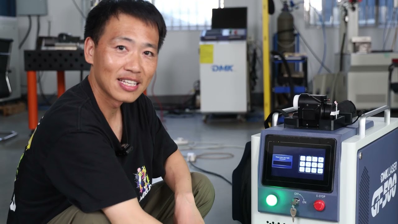 Unboxing DMK GT500 Laser cleaner with Tank