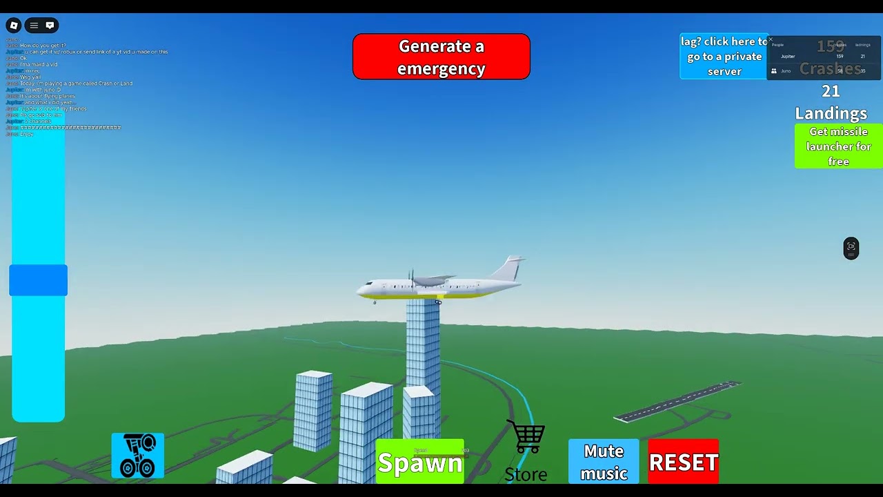 Crash or land with @Juno_815