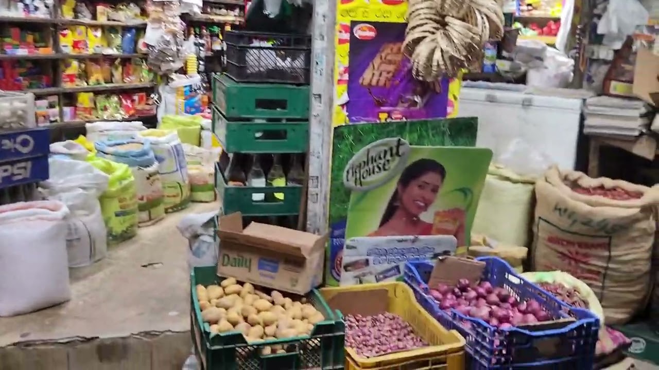 Местные магазины, рынки, Галле- роуд,Коломбо, Шри-Ланка 