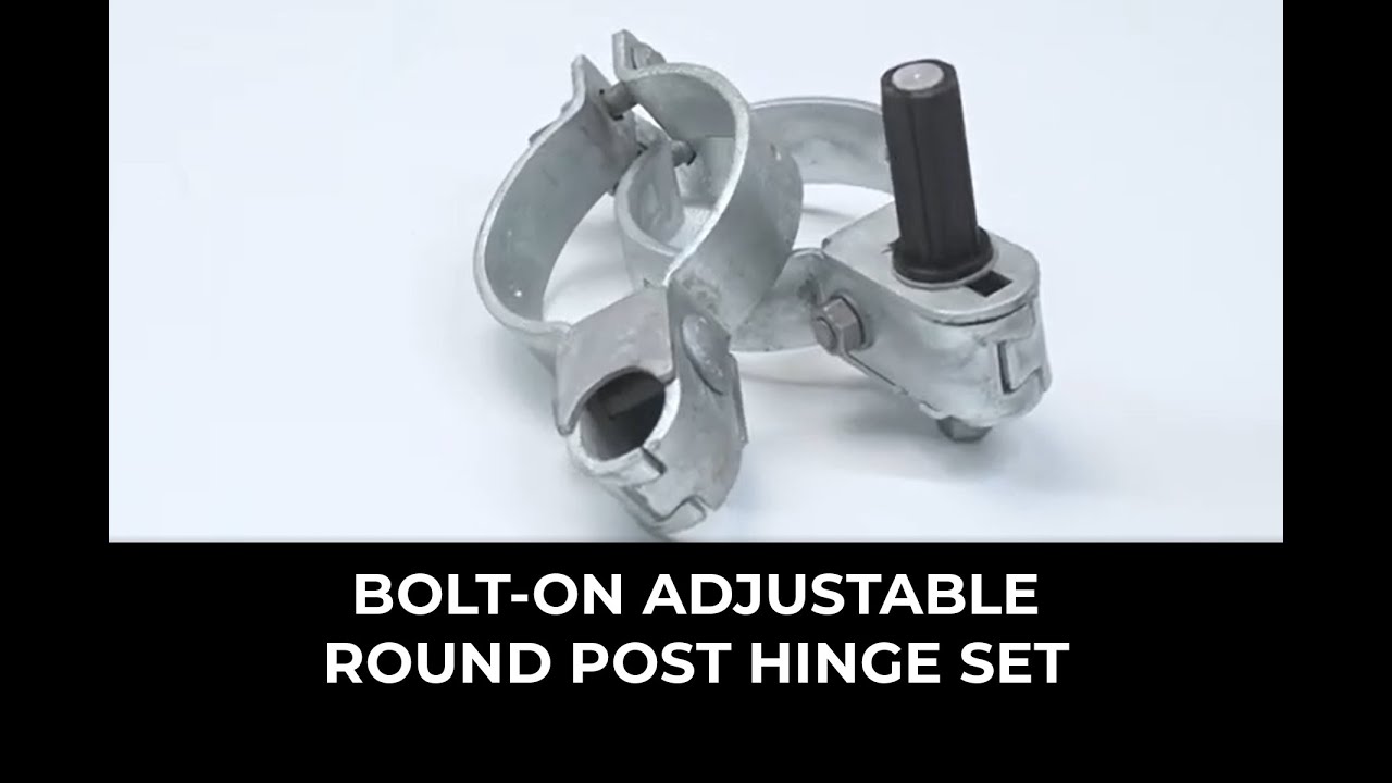 Introducing the New FG6 MkII Bolt-On Adjustable Round Post Hinge Set