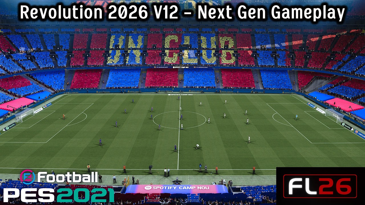 Revolution 2026 V12 - Next Gen Gameplay | PES 2021 & Football Life 2026