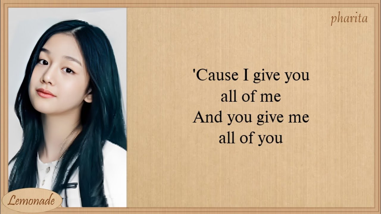 BABYMONSTER PHARITA All Of Me Lyrics