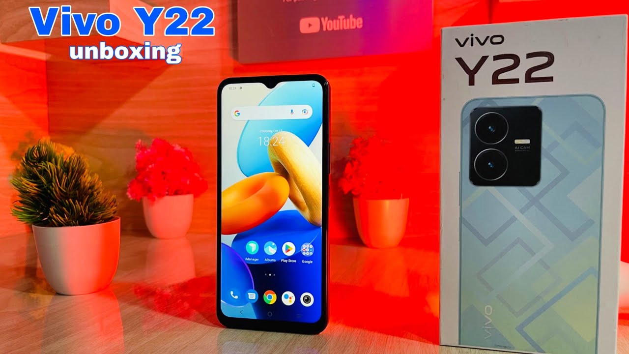 Vivo Y22 V2207 Unboxing || Camera || Fingerprint & Faceunlock || Price ?