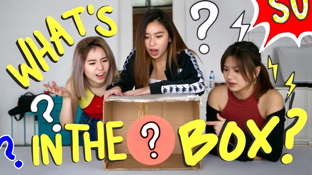 WHATS IN THE BOX CHALLENGE (ft. @behindthegab @cutetv9415 )