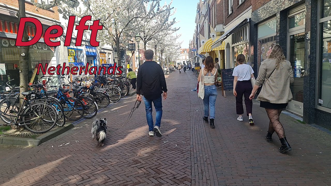 Delft, Netherlands- walking tour city 2021