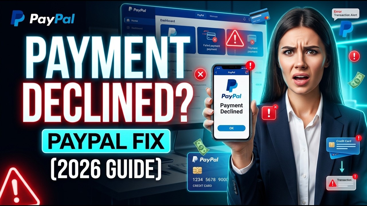 PayPal Payment Was Declined fix [2026 Full Guide]