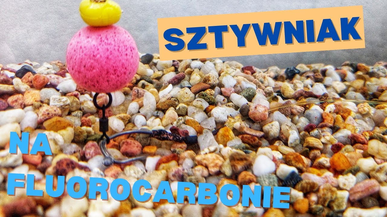 Sztywny przypon karpiowy , fluorocarbon , jak wykonać .