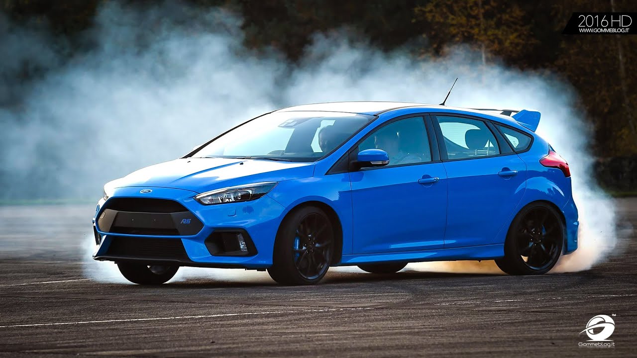 2016 Ford Focus RS + TRACK + DRIFT MODE | Test on Racetrack