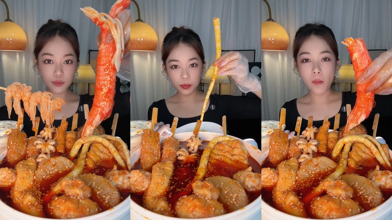 Mukbang ChinaFood-RedNote Số 37 (qnl)#mukbang #food #delicious #eat #eatingshow 