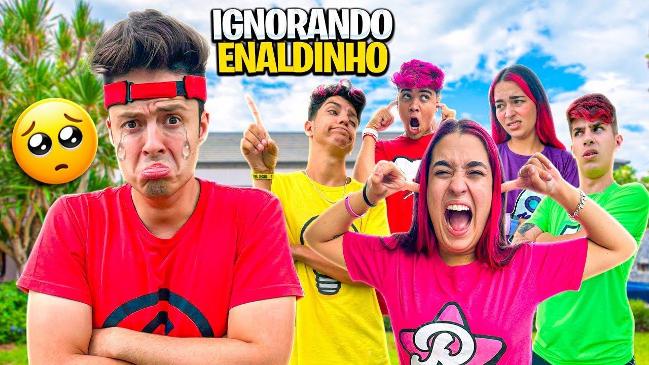 24 HORAS IGNORANDO O ENALDINHO *ele surtou
