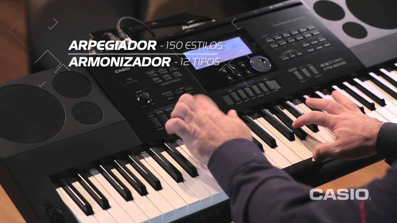 CASIO TECLADOS I CONCEPTUAL I CTK 6200 / CTK 6250 / WK 6600