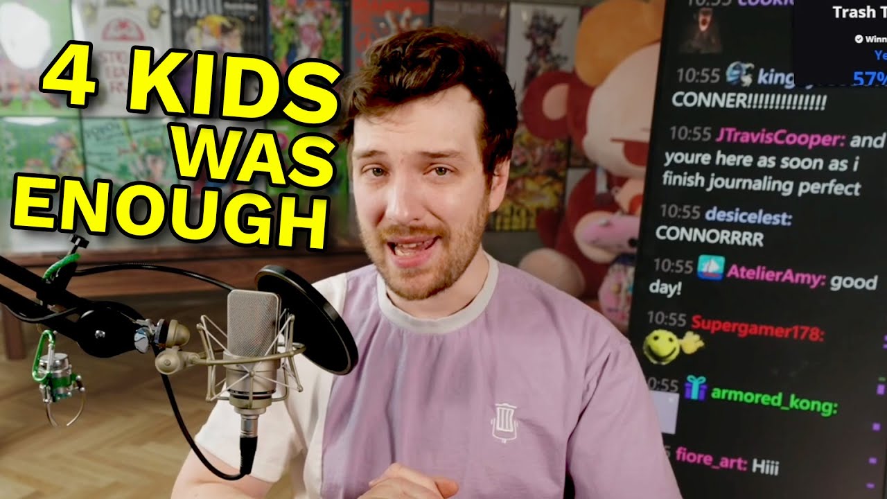 Connor Opens Up About Having Three Siblings