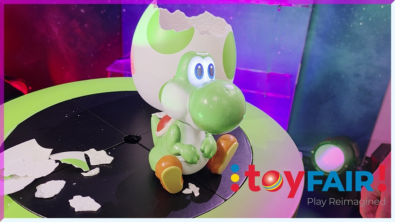 Spin Master's Hatchin’ Yoshi from The Super Mario Galaxy Movie [Toy Fair 2026]
