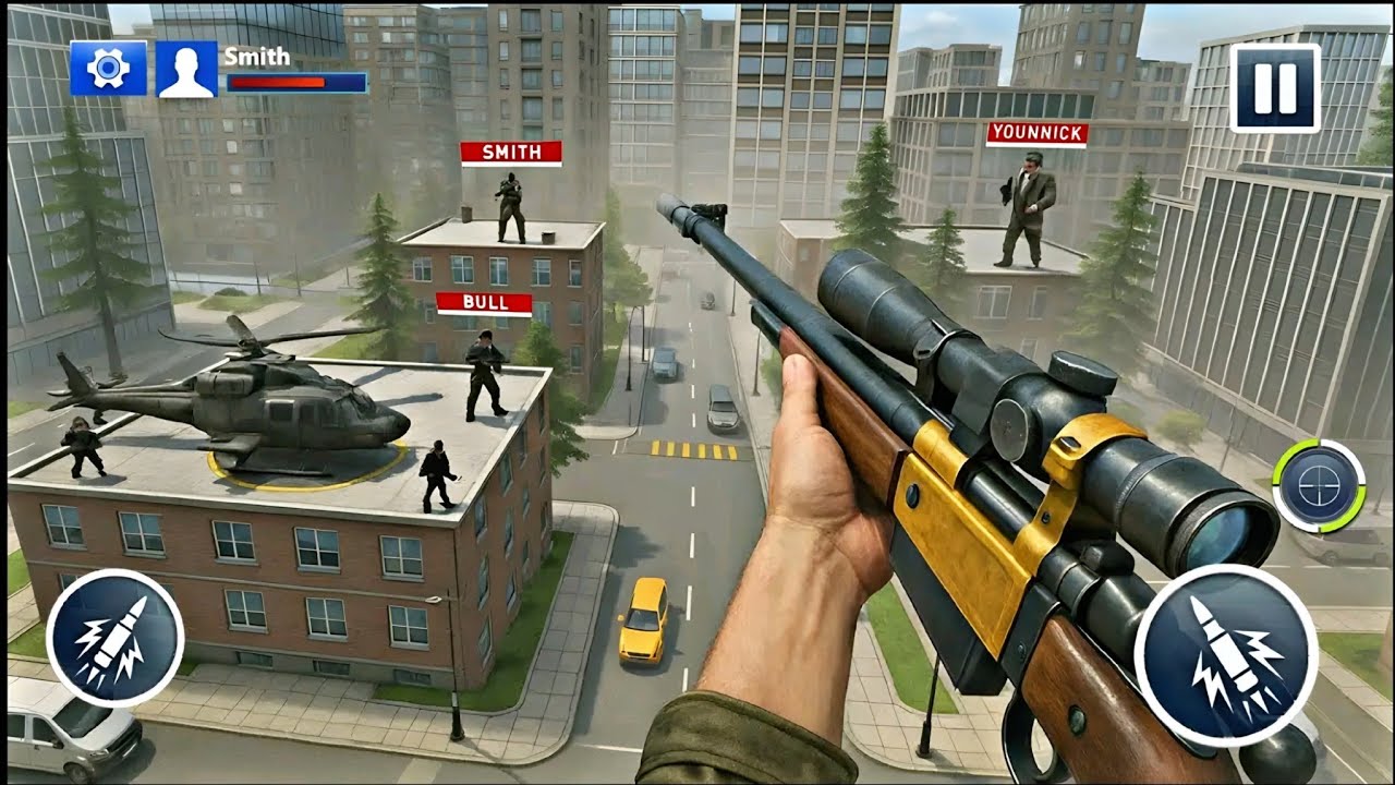 Sniper Shooter 3D : Gun Games Android Gameplay Walkthrough 