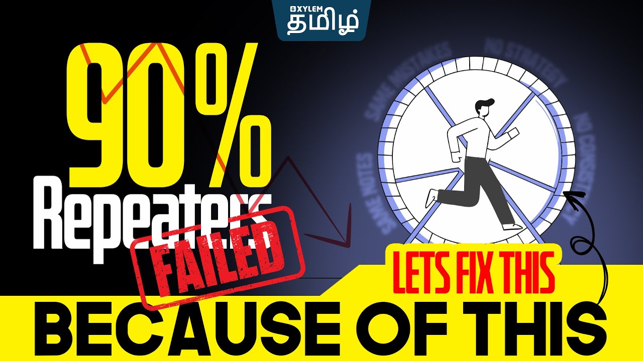 How To Over Come From Common Mistakes NEET Repeaters Make | Tony  Sir | Xylem NEET Tamil