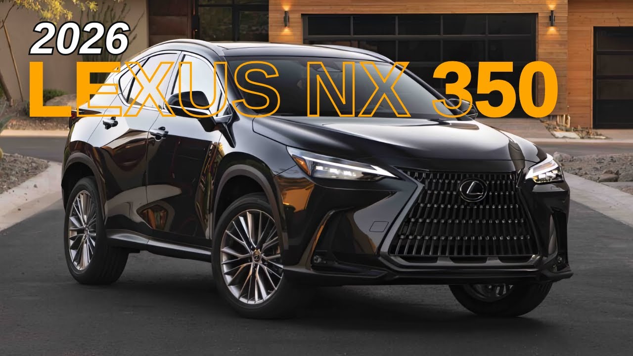 Lexus NX 350 2026 года может стать лучшим автомобилем в линейке