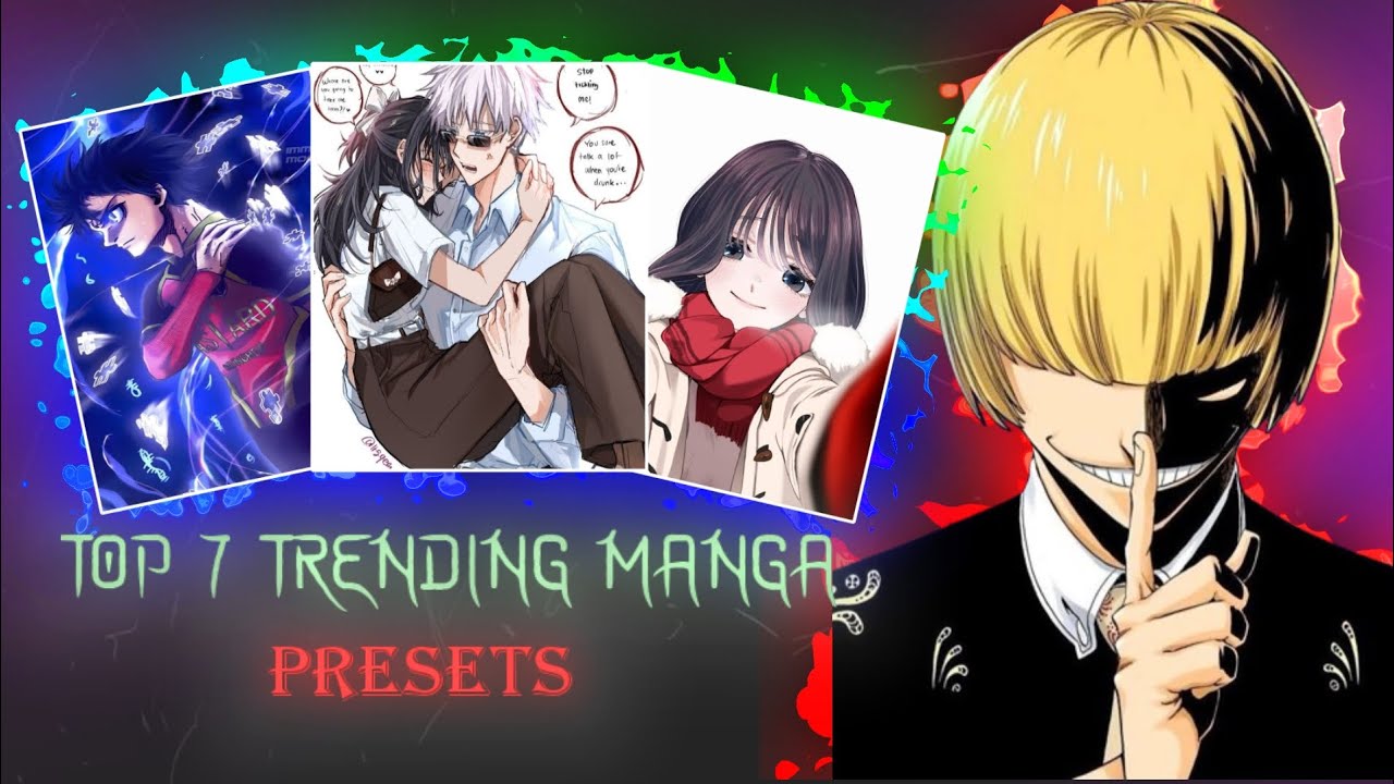 POPULAR ALIGHT MOTION  MANGA PRESET G-DRIVE 🖇️ XML+ MATERIALS 📍 #alightmotionpresetedit #manga