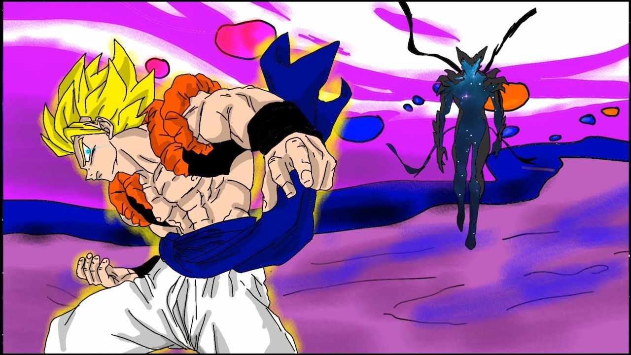 Gogeta z vs Cosmic garou | Flipaclip Fan animation