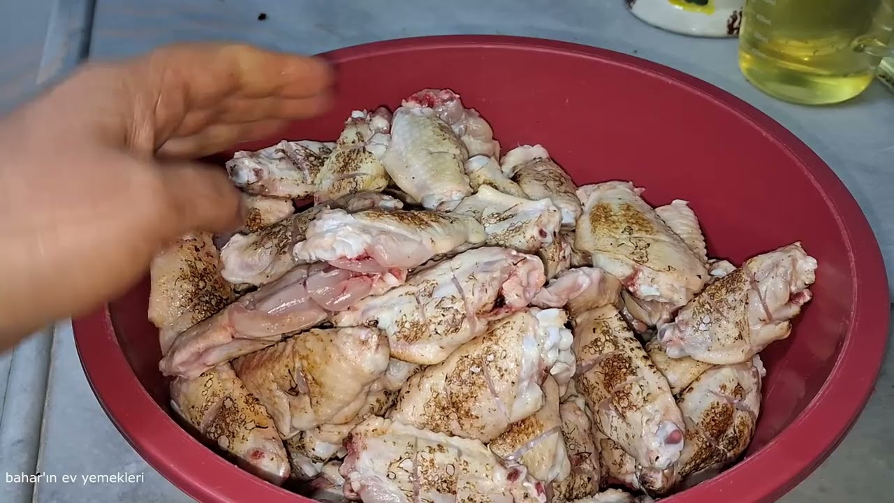 fırın'da mis gibi tavuk yaptım