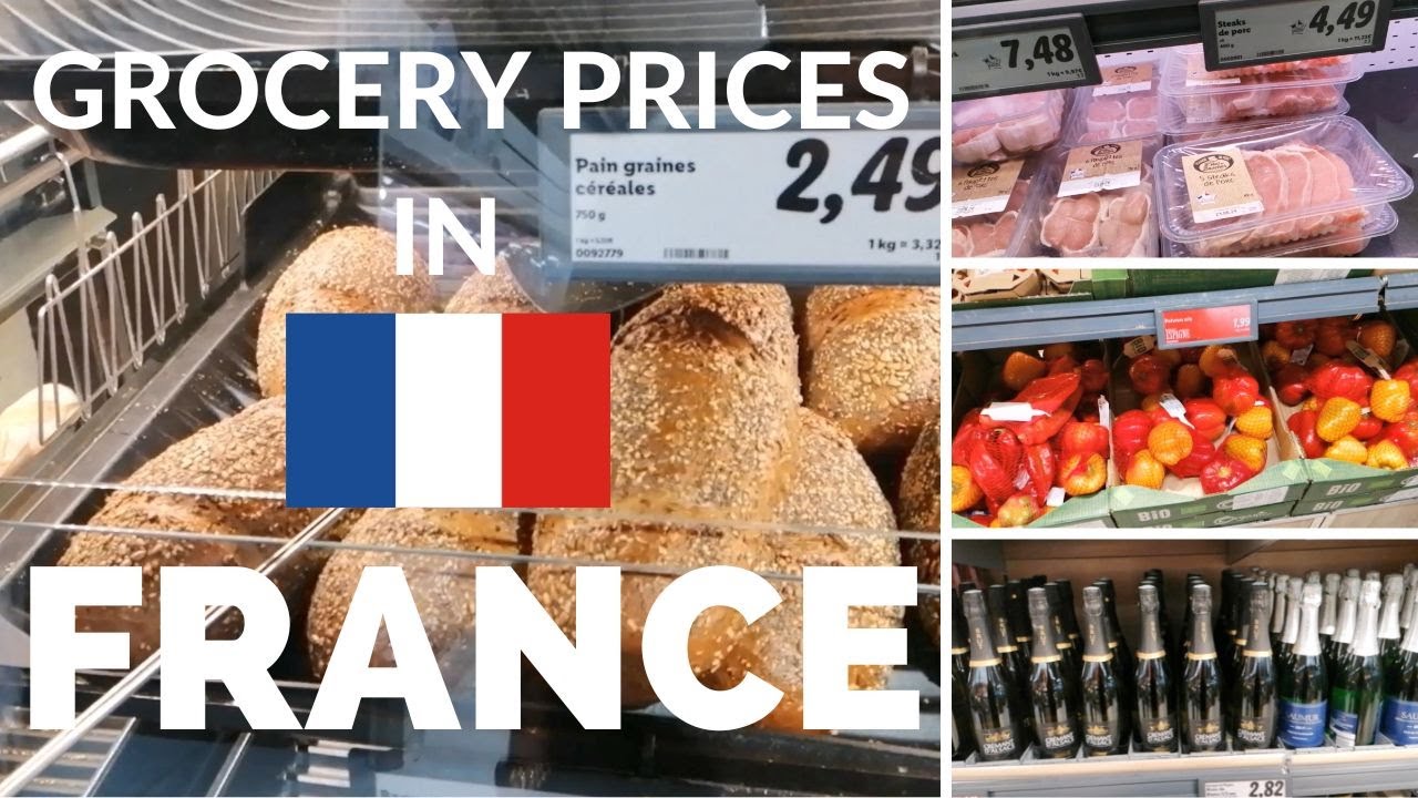 🇫🇷 🛒 Цены на продукты во Франции | Стоимость жизни во Франции | Экскурсия по супермаркетам в Пари...
