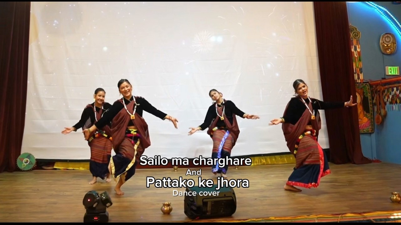 Erie Tamang Gumba: Sailo ma Charghare and pattako ke jhora dance cover by NRITYATARA dance studio