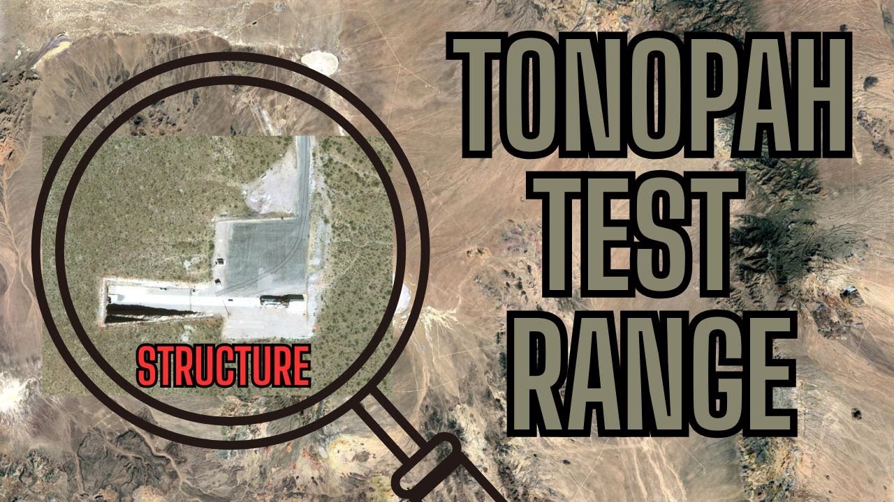 Tonopah Test Range: Suspected Underground Entrance &mdash; Aerial Breakdown