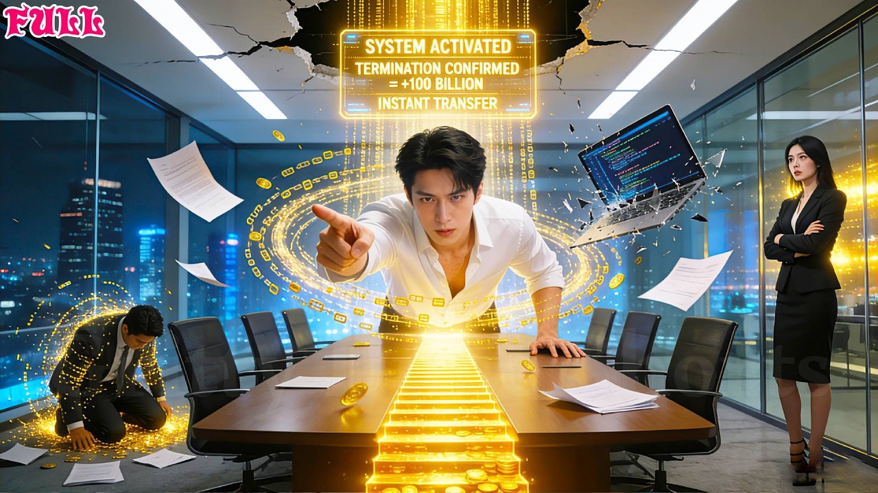 After overtime, he gains a “No-Work System”—get fired, earn $100B, and rise to the top !