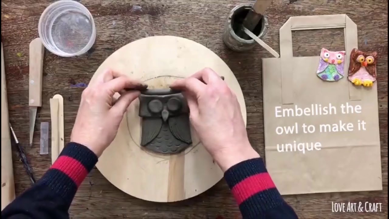 Easy Clay Owl Tutorial