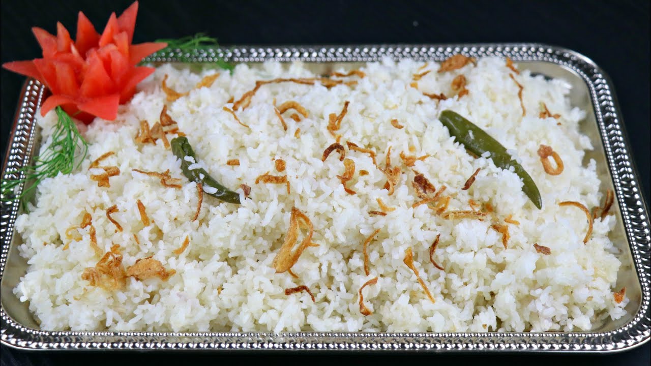 Easy and Neat Plain Polao/White Polao (Recipe with all tips) | Plain Pulao/Polao | Bangladeshi Pulao