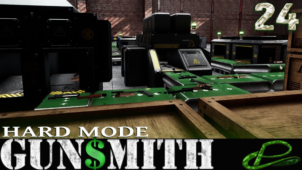 KEVLAR HELMETS AND VESTS! - Gunsmith Hard Gameplay - 24 - Let's Play Gunsmith