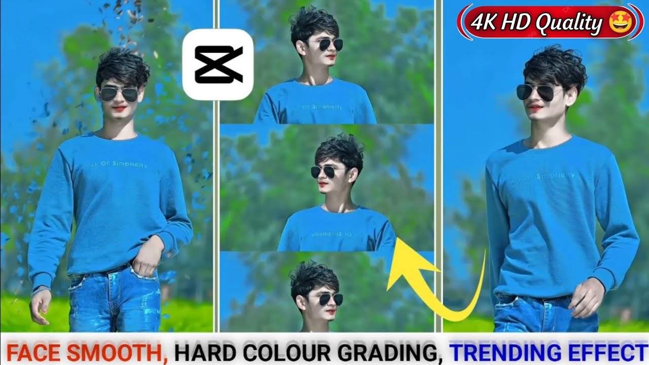 FACE SMOOTH ✅AND COLOUR GRADING KAISE KARE 🔥 | CAPCUT SE FACE SMOOTH KAISE KARE 🤩| COLOUR GRADING...