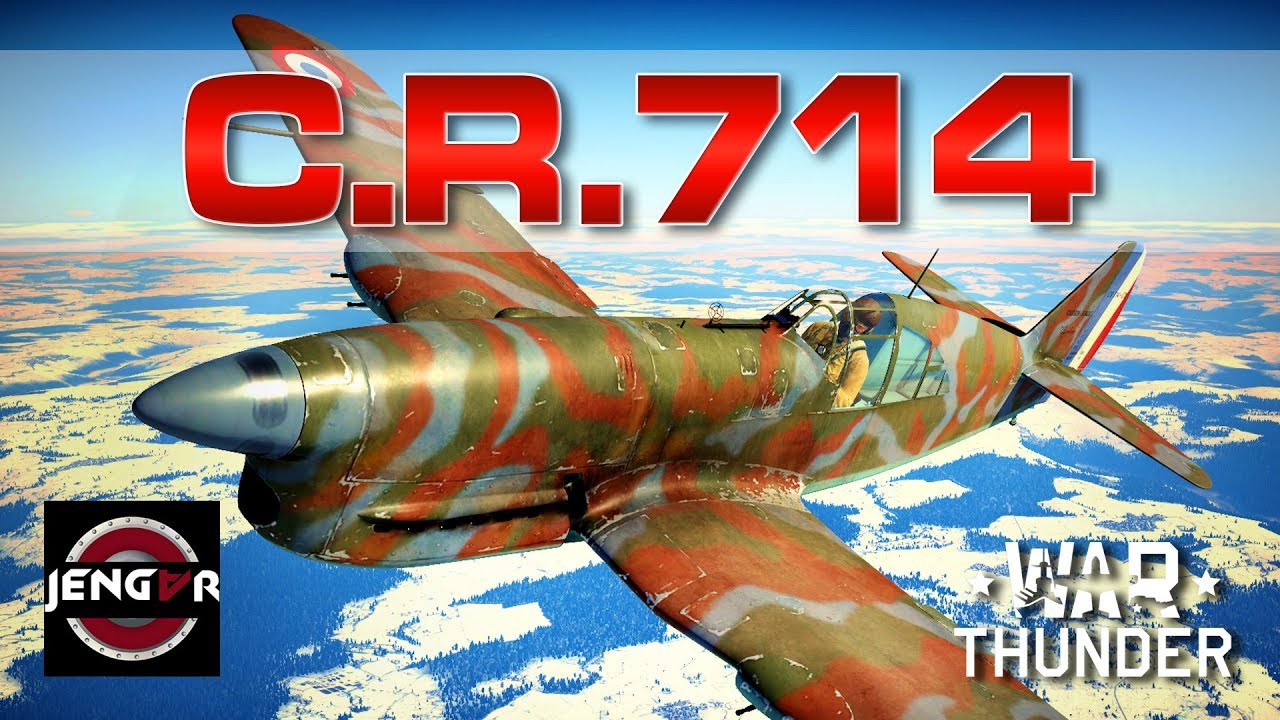 War Thunder Realistic: C.R.714 [Вызов!]